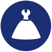 Regency Cleaners Wedding Gown Cleaning and Preservation Icon